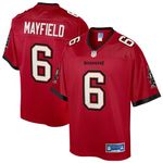 NFL PRO LINE Men's Baker Mayfield Red Tampa Bay Buccaneers Pro Line Jersey, 3X-Large