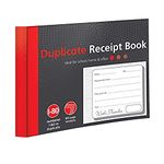 1-80 Pages Numbered Duplicate Receipt Book, Half Size Duplicate Receipt Book for Business, Home, Office, Shop and Warehouse (1)