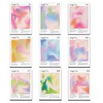 PHIMIITA Angel Number Aura SET of 9, Angel Number Print, Aura Poster Trendy Spiritual Wall Art, Gradient Wall Art Set, Canvas Prints Wall Art（8x10inch-Unframed