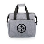 Picnic Time Gray Pittsburgh Steelers Lunch Cooler