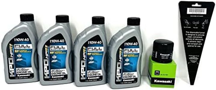 KAWASAKI Jet Ski Oil Change Kit w/OEM Filter 2011-2019 STX-15F 16097-0007 W61020-203A