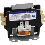 ClimaTek Single Pole Condenser Contactor Directly Replaces ICP Heil Tempstar 1050699, HQ1050699HW, 1172472