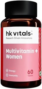 hk vitals Multivitamin Plus Women (60 Tablets) | Daily Multivitamin for Women | For Energy, Joints, Skin & Hair