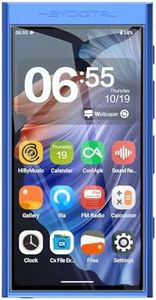 HiBy Digital M300 Lecteur audio numérique avec haut-parleur intégré, Android 13 OS, Bluetooth, WiFi, FM, PCM768k, DSD256, 32 Go (Bleu)