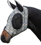 WeatherBeeta Stretch Bug Eye Saver with Ears, Grey Navajo Print, Full