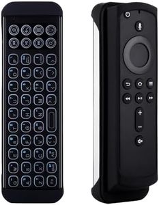 iPazzPort Mini Bluetooth Wireless Keyboard Remote with Backlit for Smart TVs Stick 4k, Fire Cube, Smart TVs 3rd Gen,KP-30BR