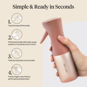 Kitsch Spray Bottle, 150ml – Terracotta