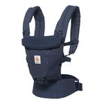 Ergobaby Baby Carrier Backpack for Newborn to Toddler up to 20kg, Adapt 3-Position Ergonomic Child Carrier, Midnight Blue