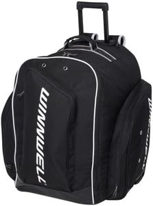 Winnwell Hockey Rolling Backpack Bag - Hockey Equipment Bag With Wheels - Organizer Bag Ideal For Ice, Field Or Street Hockey