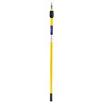 Help Mate HM92508 Trucker Broom Extension Pole Fiberglass Extendable Broom Pole Universal Fit