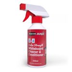 Show-Me MAGIX Whiteboard Cleaner, Cleaner For Drywipe Boards in Schools, Versatile & Easy-To-Use Whiteboard Cleaner, White Board Cleaner Easily Removes Even Permanent Marker & Ballpoint Pen - 250ml