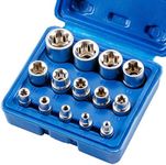 Qnkaa Female E Star Torx Socket Set