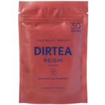 DIRTEA Reishi Mushroom Powder | 2,000mg / Serving | Organic, Vegan & Non GMO | Sleep Quality, Stress & Immunity Support | High Strength Supplement | 60g - 30 Servings