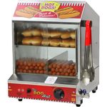 Paragon The Dog Hut Hotdog Steamer and Merchandiser