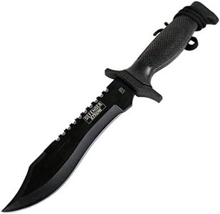 12" TACTICAL BOWIE SURVIVAL HUNTING KNIFE w/ SHEATH MILITARY Combat Fixed Blade
