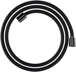 hansgrohe Designflex 28260340 Textile Shower Hose 160 cm Brushed Black Chrome 1.60 m