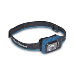 BLACK DIAMOND Spot Headlamp | 350/400 Lumens Brightness | Dimmable & Waterproof | Rechargeable or 3X AAA Batteries | Hiking (Azul, 400 (AAA Powered))