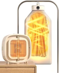 Portable Clothes Dryer, Portable Dryer for Laundry, 2in1 Electric Clothes Dryer Machine for Apartments, 800W Mini Dryer for Clothes Easy to Use, Compact Apartment Dryer for RV Dorm Travel UEMUSI