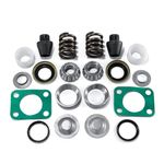 Kingpin Bearing Seal Rebuild Kit for Gm Chevy Dana 60 Dana 77-91 King Pins Includes Bearings, Bushings, Springs, Seals, and Kingpins. Replaces 706395x, 37302, 37307, 41886, 706395, 620180, 37300