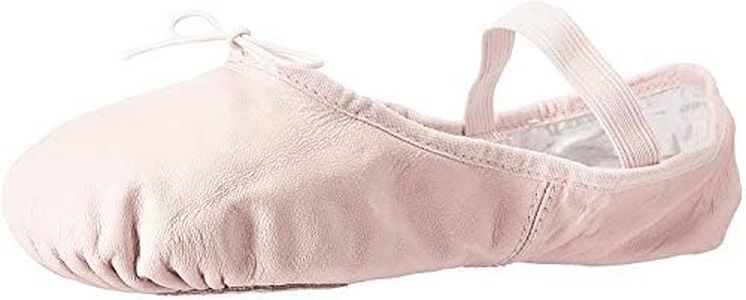 Bloch Women's Dance Dansoft II Leather Split Sole Ballet Shoe/Slipper, Theatrical Pink, 4.5 Wide