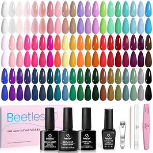 Beetles Fall Gel Polish Set, Emotional Spectrum Collection, 60 Colors Gel Polish