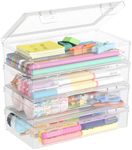 Lifewit Plastic Pencil Box with Sna