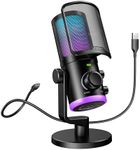 FIFINE Gaming PC Microphone, USB St
