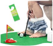 Novelty Place Toilet Time Golf Game