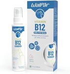 WALPAR B12 Vitamin Spray (60 Doses) - 1200 Methylcobalamin B12 Spray Vitamin - Guava Flavor Vitamin B12 Spray - Vegan-Friendly B-12 Oral Liquid Spray - Support Health w/Vitamin B 12 Spray