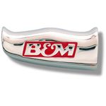 B&M 80643 Chrome Aluminum T-Handle Shifter Grip with SAE Thread Inserts