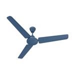 Polycab Nippy 1200mm Star Rated, High Speed & High Air Delivery Ceiling Fan For Home | 100% Copper | Rust-Proof Blades, 52 Watt | 2 years warranty (Matt Blue)