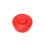 Trimmer Head, Strimmer Bump Feed Line Brush Cutter Grass Replacement Trimmer Head Universal String Trimmer Head attachments (Red)