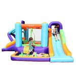 AirMyFun Bounce House for Kids and Toddler, Inflatable Bouncy Castle with Blower Outdoor Indoor Backyard Jumping House with Slide (82003)