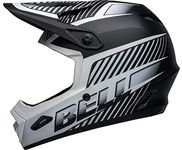 Bell Transfer Adult Full Face Bike Helmet - Matte Black/White (2023), X-Large (59-61 cm)