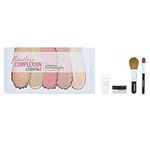 Bare Minerals Flawless Complexion Essentials Cosmetic Set Gift Set : Primer 15ml & Finishing Powder 2g & Face Brush Concealer Brush