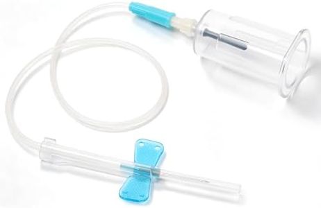 50 Pack 23G × 3/4" (0.64 × 19 mm) with 12-Inch Flexible Tubing and Holder