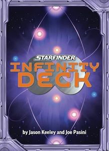 Starfinder Infinity Deck - 65 Holographic Foil Playing Cards with 4 Games Rulebook for 1-5 Players