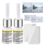 2Pcs Windshield Crack Repair Kit,Windscreen Chip Repair Kit,Cracked Glass Rep/air Liquid,Glass Cra/ck Re/pair,DIY Gl/ass Cracked Windshield R/epair,Car Gl/ass Rep/air Glue Scratch Chip Cracks Re/pair