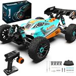 AMORIL 1:14 Fast RC Cars for Adults,Max 70+KMH Hobby Remote Control Car,4X4 Monster Truck Racing Buggy,Electric Vehicle Toy Gift for Kids with Oil Shocks,Metal Parts