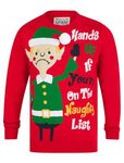 shelikes Mens Christmas Jumper Ugly Xmas Novelty Hoody Festive Jumpers Knitwear Sweater Hooded Top