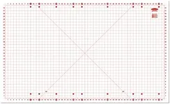 Sullivans USA Cutting Mat with grid