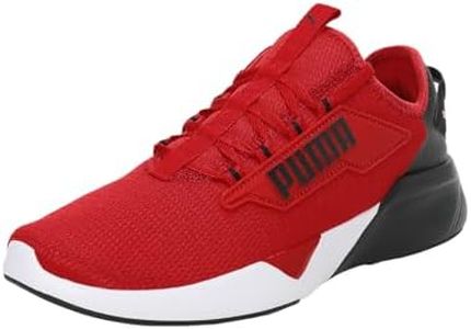 PUMA Men's Retaliate 2 Running Shoe, High Risk Red Black, 9.5 US