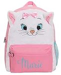 Disney The Aristocats Marie Girls Backpack Plush Luxury 3D Soft Cat School Bag kids Pink Rucksack Travel Lunch Book Bag for Nursery