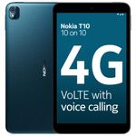 Nokia T10 Android™ 12 Tablet with 8” HD Display, 8MP Rear Camera, AI face Unlock, All-Day Battery, WiFi + 4G Volte | 3 + 32GB