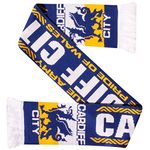 Cardiff City Football Fans Scarf (100% Acrylic)