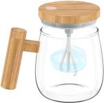 Self Stirring Coffee Mug with Handl