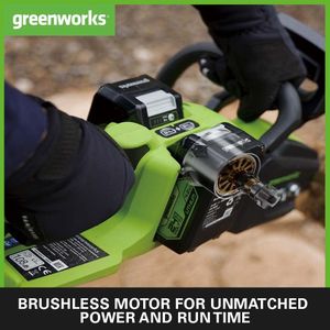 Greenworks 48V Cordless Chainsaw – Battery Powered Electric Saw