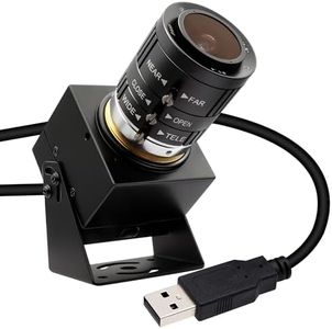 SVPRO 12MP USB Camera 4K 30fps Webcam with Zoom,1080P 120fps High Speed USB Camera for Industrial Zoom in and Out Golf Swing Camera UVC Plug and Play for Computer Laptop Raspberry Pi