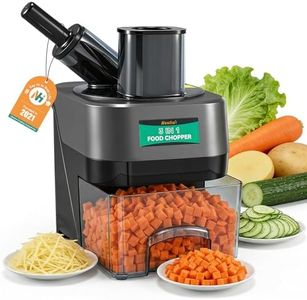 Newhai 3 in 1 Electric Vegetable Dicer Slicer Shredder Multifunctional Vegetable Chopper Automatic Veggie & Fruit Cutter Machine for Commercial & Home Use, 110V, 100W