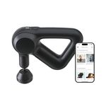 Theragun Prime - Electric Handheld Massage Gun - Smart App and Bluetooth Enabled Percussion Massage for Athletes - Deep Tissue Muscle Therapy Device with Quietforce Technology - 4th Generation - Black